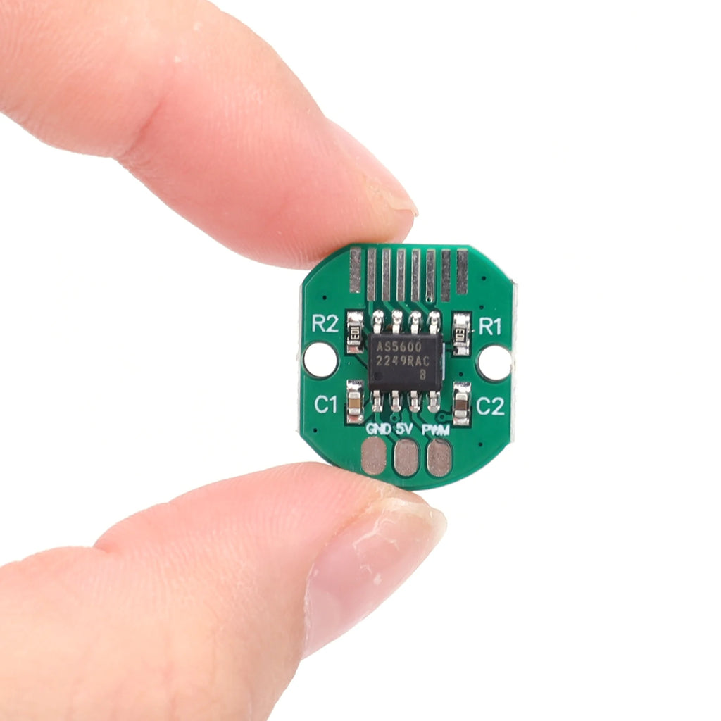 AS5600 Magnetic Rotary Encoder High Precision 12-Bit Magnetic Position Sensor Encoder with 3-pin Wire for Brushless Gimbal Motor Qme