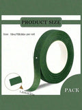 1 3 5 Rolls Green Floral Tape DIY Wedding Bouquet Stem Wrapping Qme 5pcs