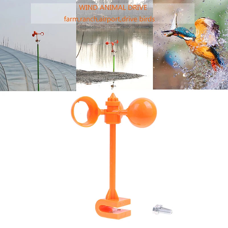 ^360° Drive Away Bird Device Bird Scarer Bird Repeller Crow Crop Garden Outdoors Qme
