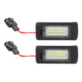 8T0943021 LED License Plate Light LED License Plate Light Signal Lamp Fits for 8T0943021 Replacement LED Signal Lamp Qme as pic