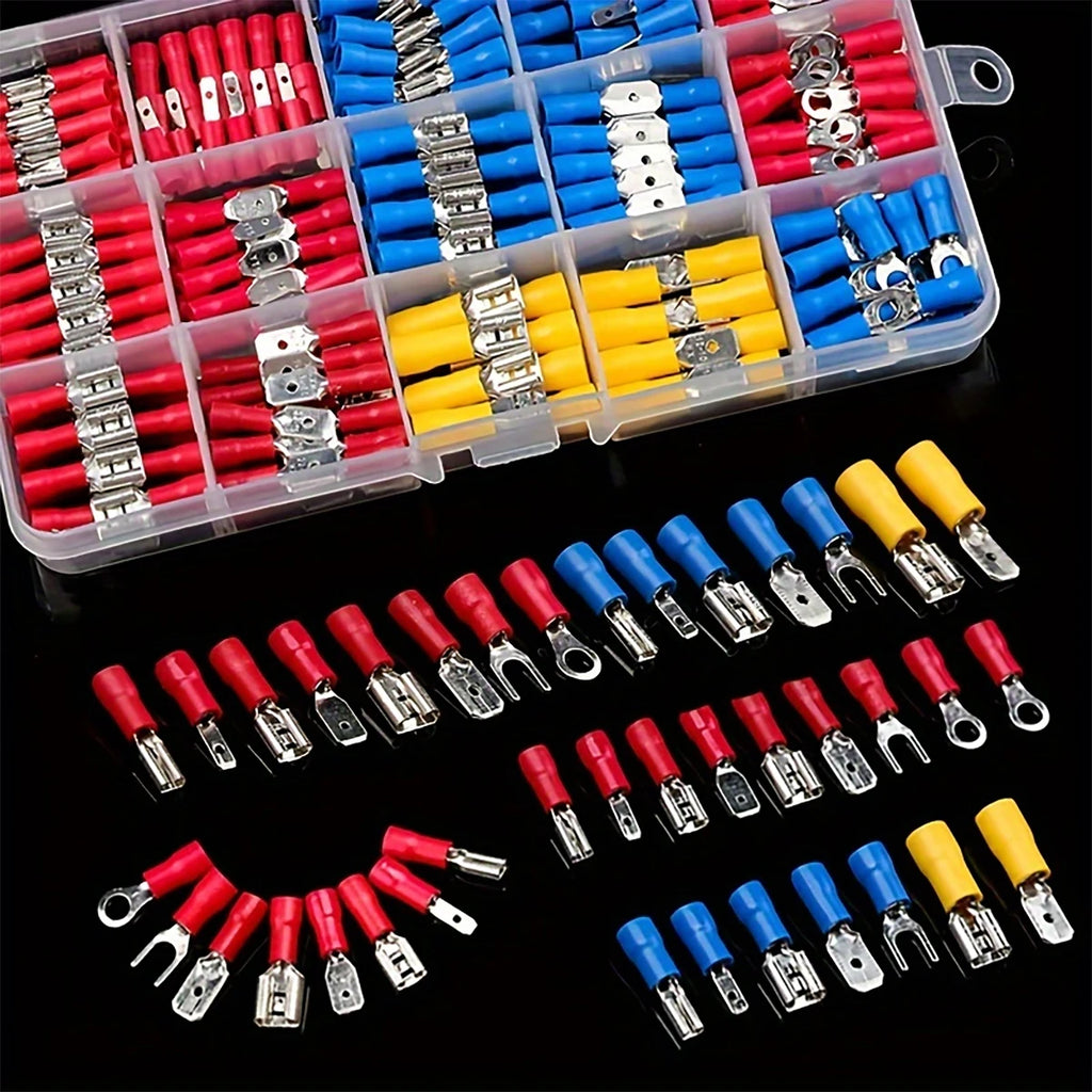 280 Crimping Insulated Cable Connectors Docking Ring Fork Tabs Wire Qme