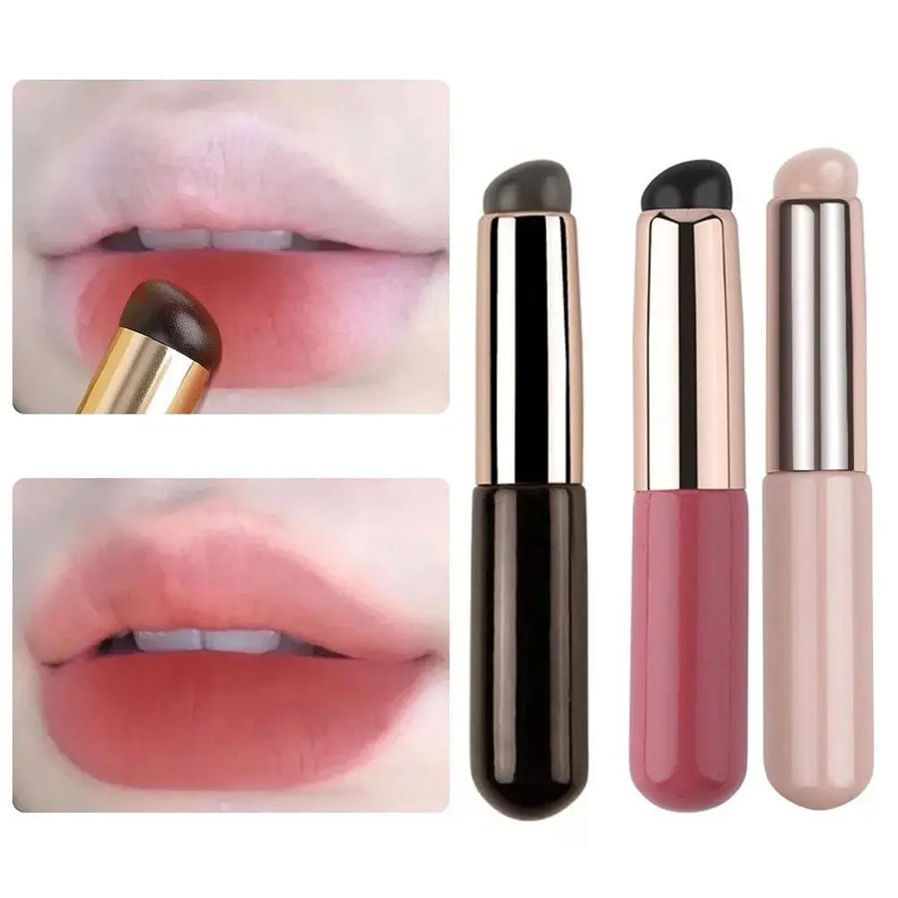 NEW Silicone Lip And Concealer Makeup Brushes Silicone Brush Lip Balm Lip Gloss Lip Stick And Concealer MultiFunction Brush Qme