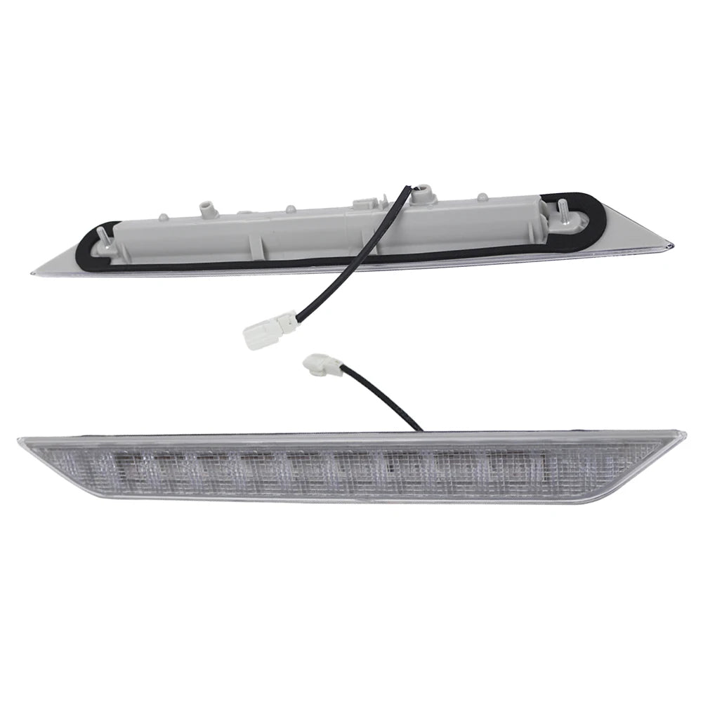 High Mount Brake Light High Mounted Stop Lamp Third Brake Tail Light for Nissan X-Trail T31 2008-2013 Accessories Qme WHITE