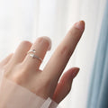 New Little Charm Dolphin Solid Color Ring Simple Women's 2025 New Trendy Niche Design Opening Adjustable Index Finger Ring Gift Qme haitun resizable