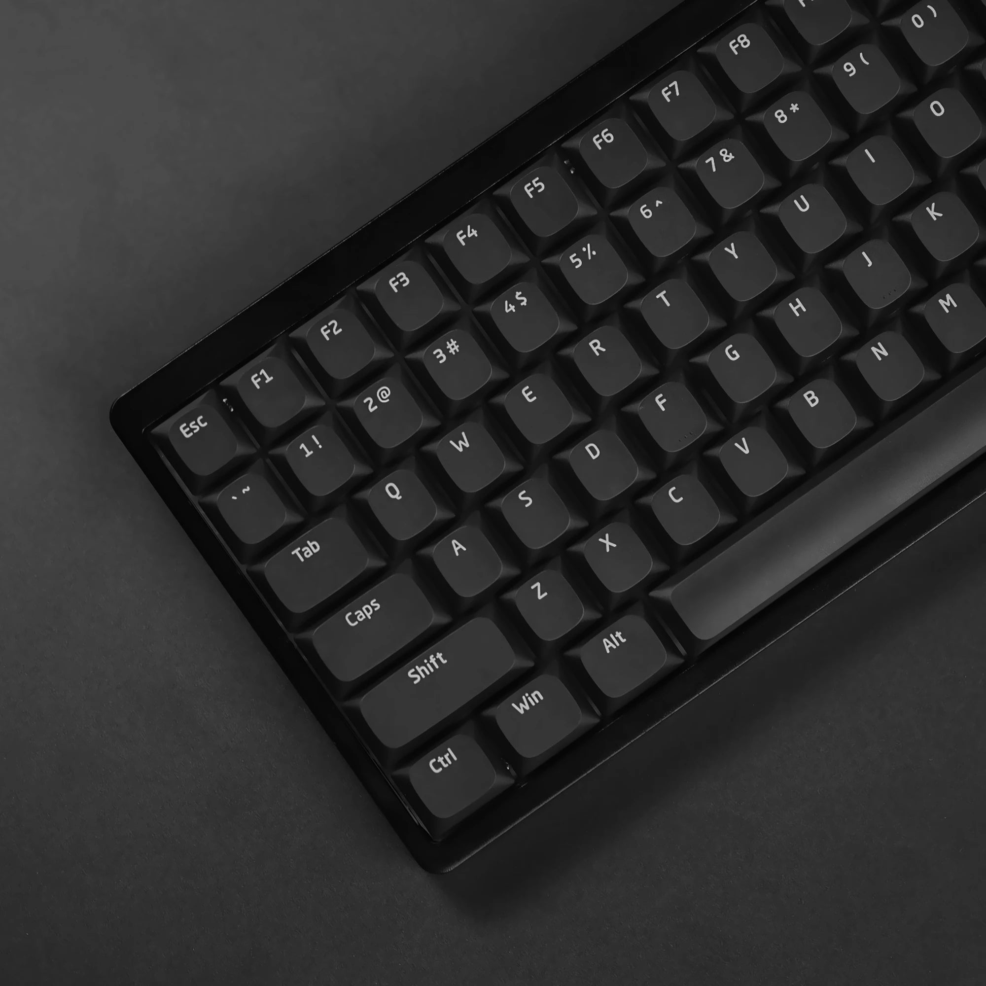 Chosfox Low Profile PBT MX Keycaps for Kailh 1353 Low Profile Switch Mechanical Keyboard Ultra Thin Keycaps Qme