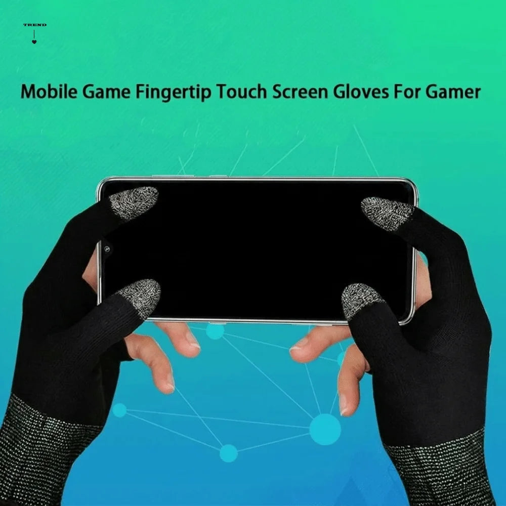 Hand Cover Gaming Finger Sweatproof Breathable Thumb Gloves Touch Qme