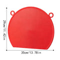 Cutting Board Silicone D-shaped Mat Kids Food Prep Chopping Vegetable Qme China Mainland Red