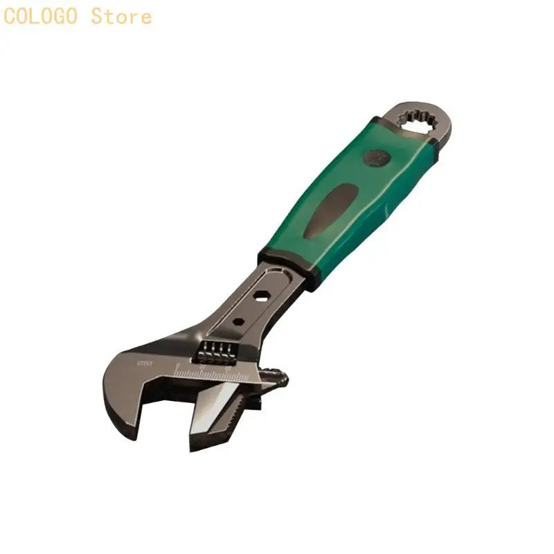 8 10 12 Large Opening Adjustable Spanners Wrenches Household Bathroom Qme