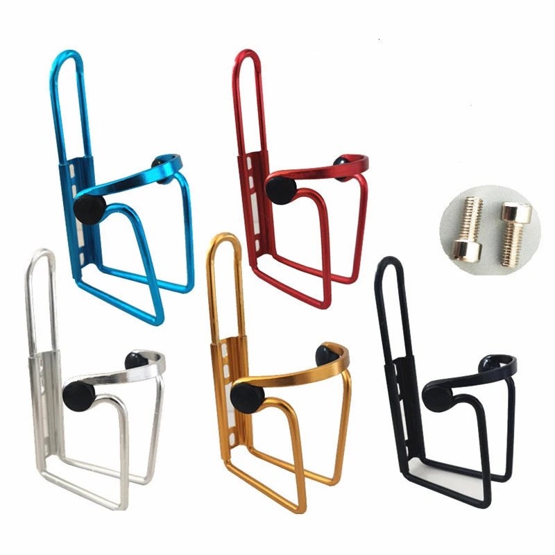 MTB Bicycle Water Bottle Holder Aluminum Alloy Mountain Bike Can Cage Qme
