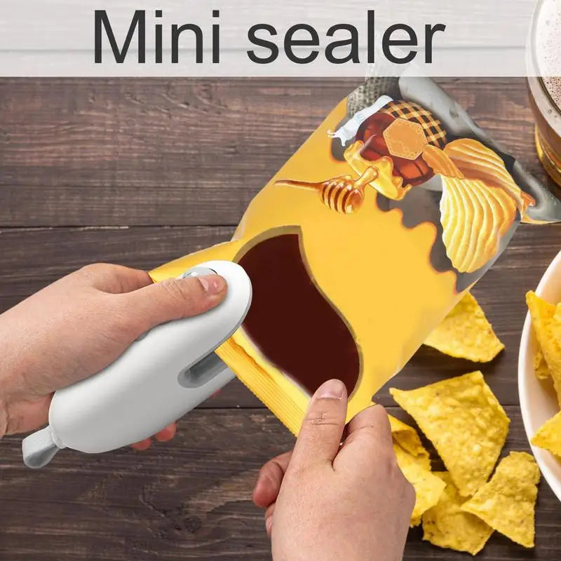 Bag Sealer Mini Plastic 2 in1 Portable Packaging Thermal Sealing Qme