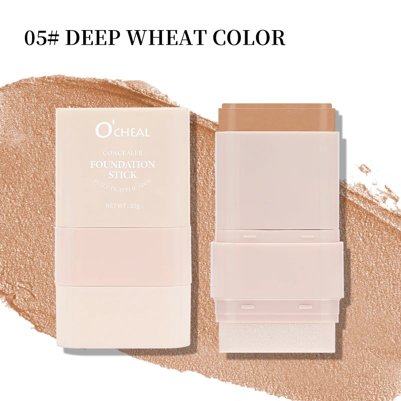 Moisturizing Foundation Make-up Stick Waterproof Concealer Qme 05 DEEP WHEAT COLOR