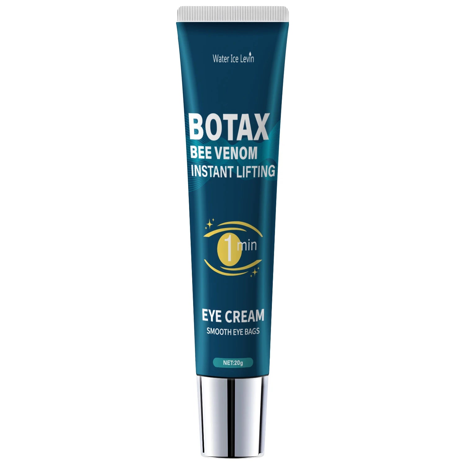 Eye Tightening Gel, Reduces Fine Lines, Contains Caffeine, Retinol, and Hyaluronic Acid, Moisturizes and Tightens the Skin, Alcohol-Free Qme One Bottle 20g