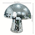 Mushroom Disco Ball Mirror Reflective Home Decoration Crafts Qme A