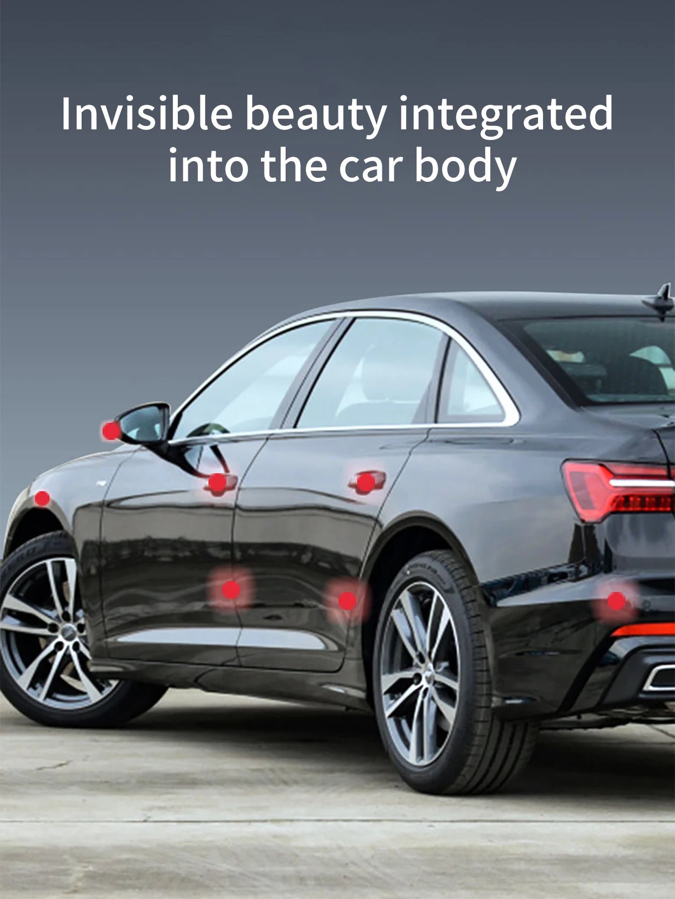Car Anti-collision Strips Scratch Resistant Self-adhesive Stickers Qme