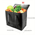 Keep Your Food and Drinks Cool and Fresh with Our Extra Large Insulated Picnic Bag! Qme 33 20.5 35.5