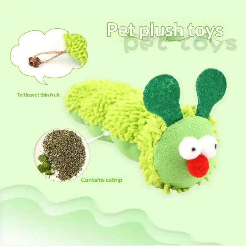 1/2/3PCS Toy A Fun And Relaxing Treat For Pets A Scratch- And Bite-Resistant Cat Toy Pillow Qme