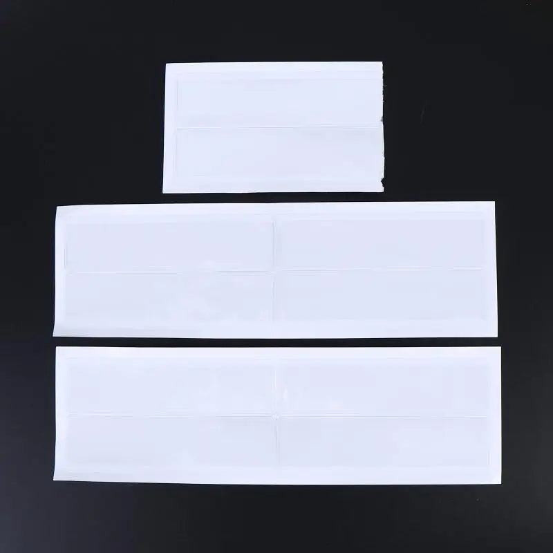 Clear Adhesive Shelf Tag Pockets No Trace PVC Label Holders Retail Qme