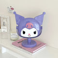Kuroomi-Style Desktop Makeup Mirror Creative and Cute Cartoon-Themed Rotating Touch-Up Mirror Qme 4