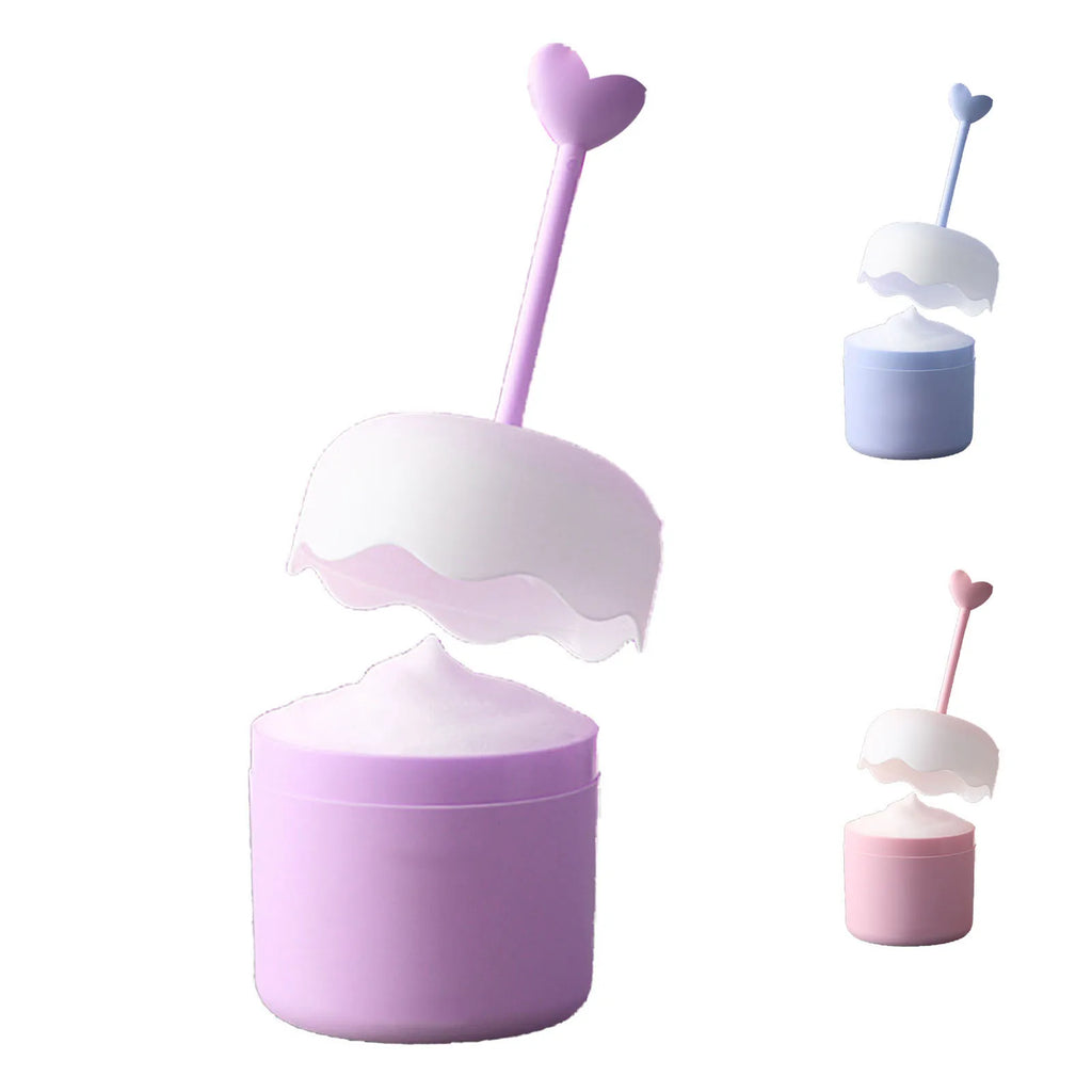 Bubble Foamer Device Facial Cleanser Foam Maker Cup Portable Press Lovely Cleanser Bubble Foaming Device Cleanser Foam Maker Cup Qme