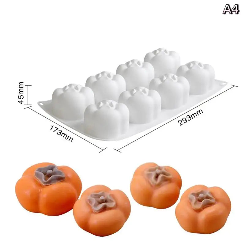 Cherry Persimmon Pomegranate Strawberry Lemon Durian Fruit Series Qme A4