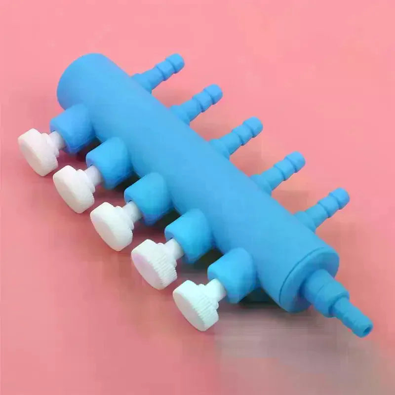 1Pcs Fish Tank Pump Parts Tube Oxygen Pipe Split-flow Practical Aquarium Air Pump Flow Control Valve Distributor Hose Splitter Qme