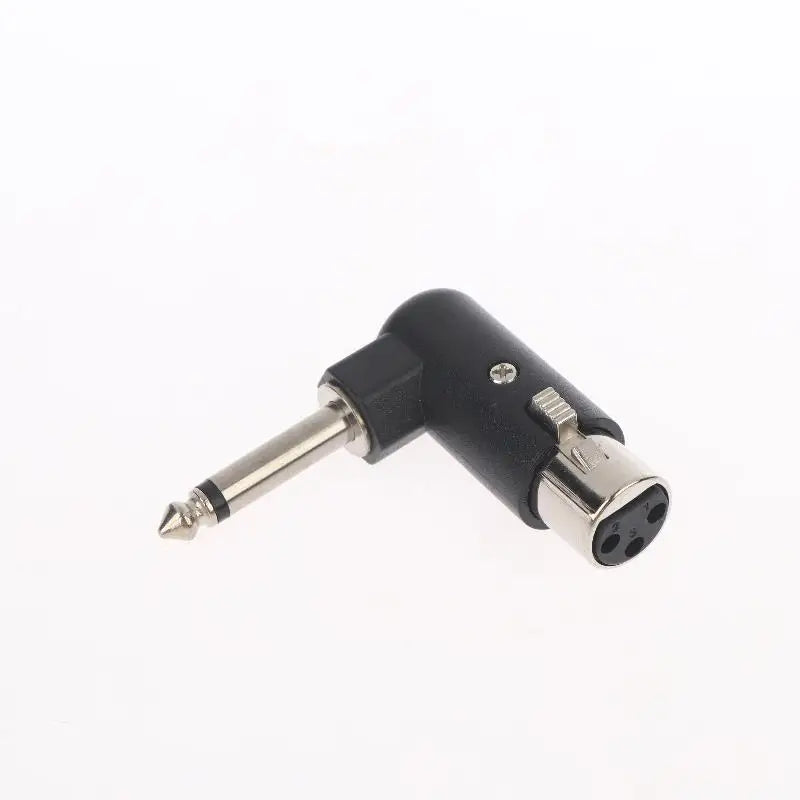 1 XLR Plug Male Female Adapter 3-Pin Balanced Audio Interface Qme Female to Male 1pcs