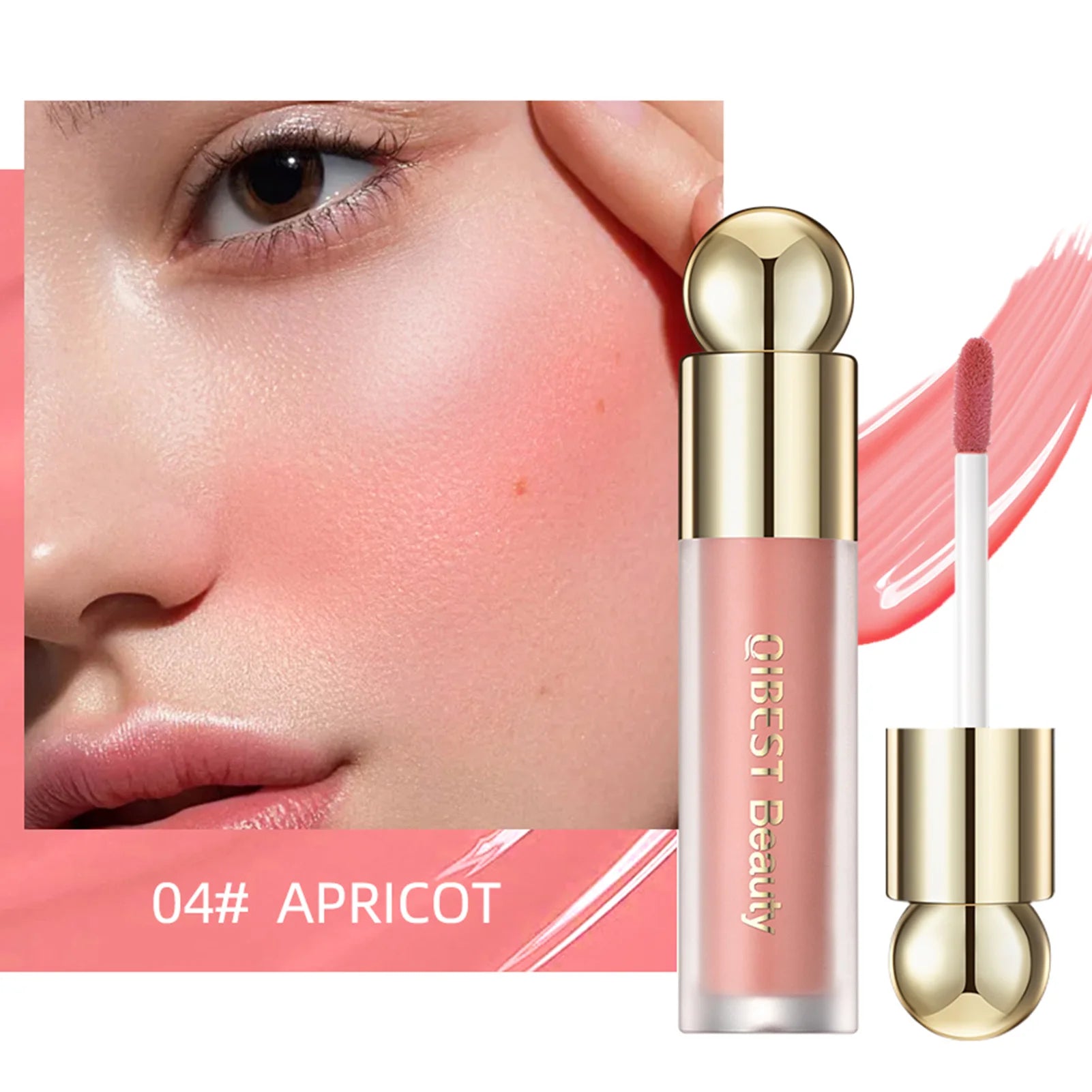 Blush Highlighter Stick Face Liquid Blusher Natural Cream Cheek Eye Qme C 04 China Mainland
