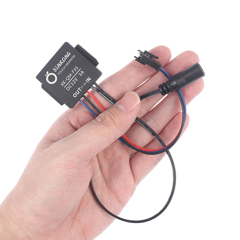 Bathroom Mirror Switch Touch Sensor LED Light Headlight Qme