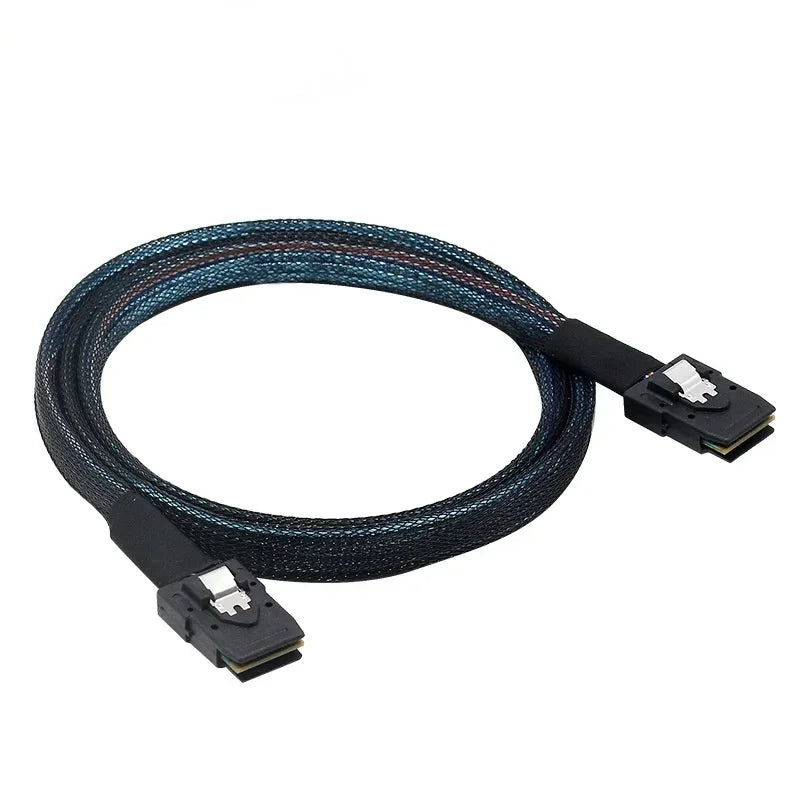 50cm Internal Mini SAS 36Pin SFF-8087 To Mini SAS 36pin SFF-8087 Server Hard Disk Raid Data Cable for Controller To Backplane Qme