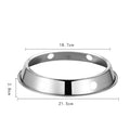 Stainless Steel Wok Ring Pot Holder Gas Stove Rack Heat Insulation Qme S