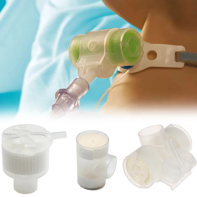 1 2 3 Medical Disposable Artificial Nose Heat Moisture Exchangers Qme