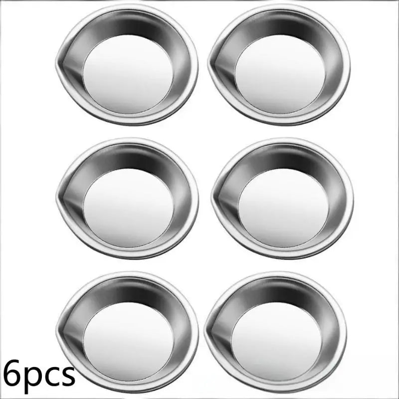 Stainless Steel Paint Palette Bowls Odorless Non-toxic Mixing Cups Qme A6