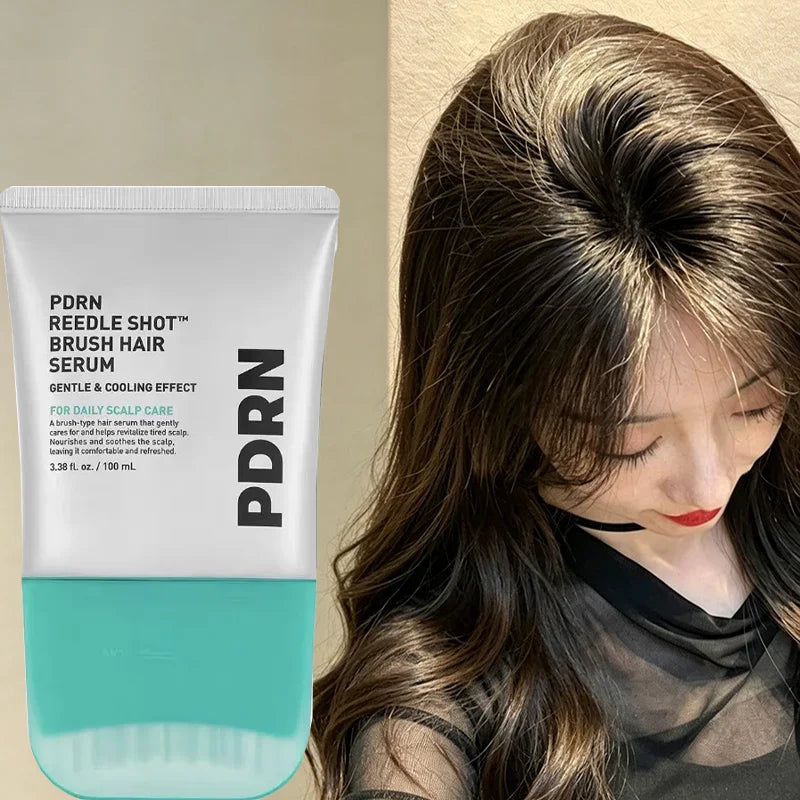 Pdrn Reedle Shot Brush Hair Serum Nourishing Strengthening Hair Care Essence Improve Scalp Environment For Daily Scalp Care Qme