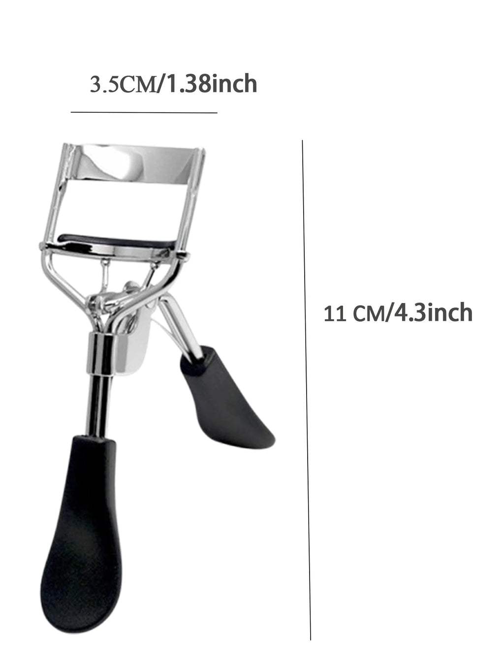 Eyelash Curler Built-in Comb Long-lasting Curled Lashes Travel Qme