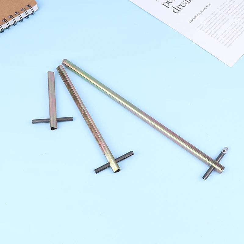 1Pc Extended Type Elevator Triangle Key Train Triangle Key Professional Triangle Key For Elevator Door. Qme