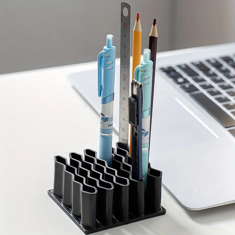 32 Slots Ointments Stand Multi-Compartment Medicine Storage Holder For Small Items Multi-purpose Cosmetics/Pen Storage Rack Qme
