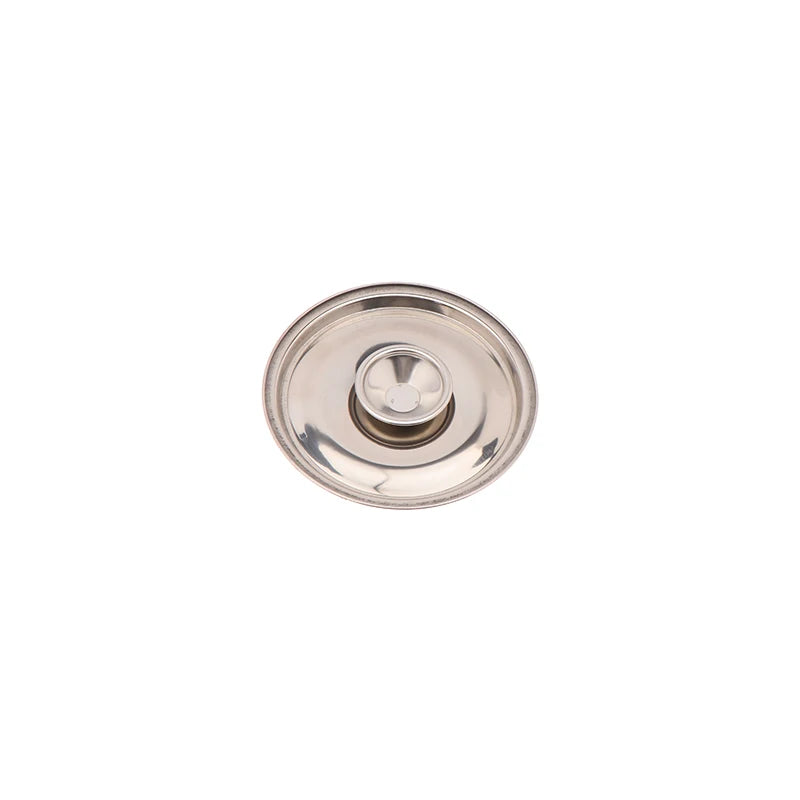 10-26cm Round Pot Lid Thicken Stainless Steel Saucepan Cover Replacement Universal Kitchen Food Lid Kitchen Supplies Qme 10cm