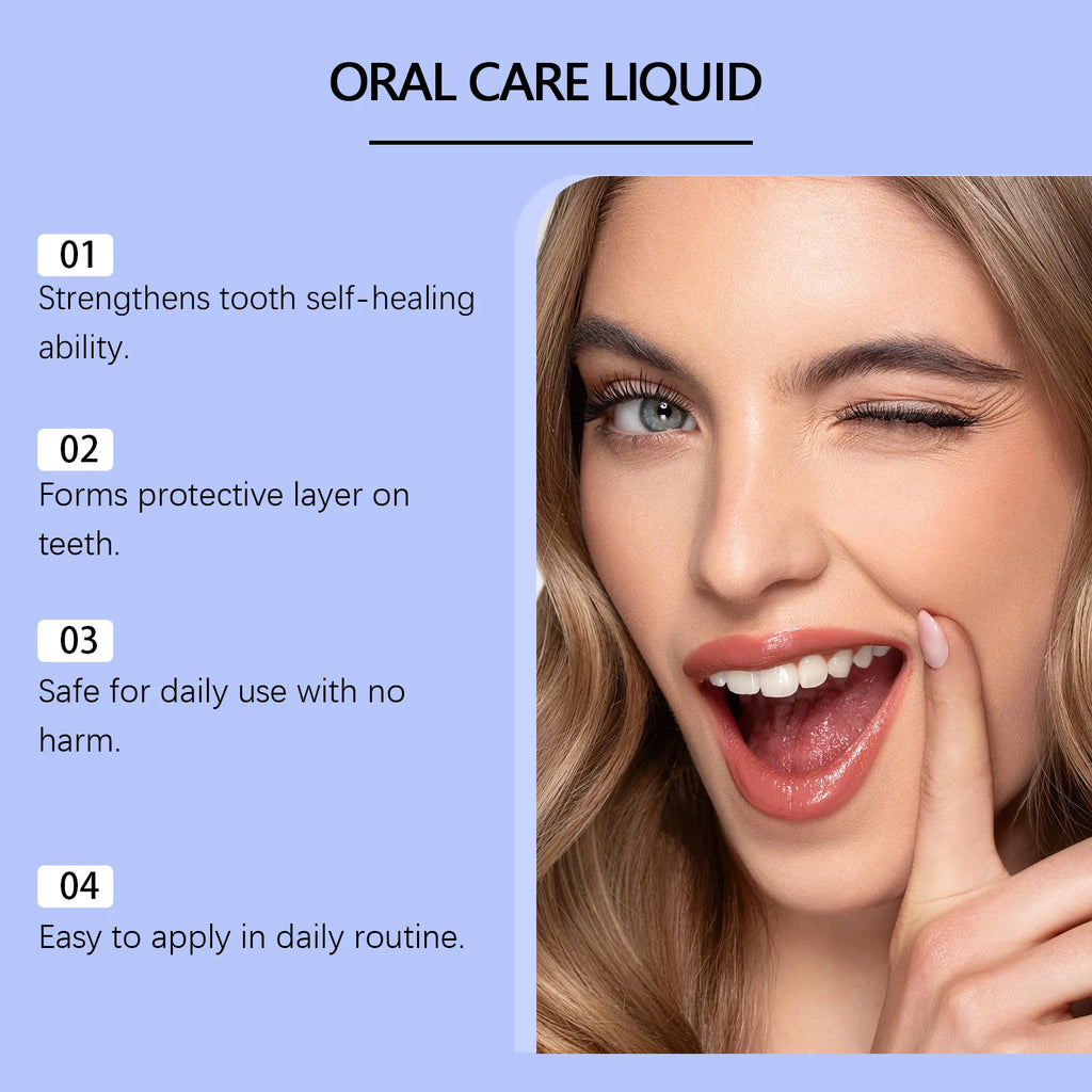 Teeth Whitening Essence Remove Tartar Stains Reduce Dental Plaque Protect Enamel Damaged Gum Repair Serum Anti Caries Toothpaste Qme