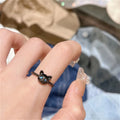 New Fashion Cat Open Finger Rings Ins Hip Hop Animal For Women Couple Wedding Rings Ins Girl Jewelry Gift Dropship Jewelry Qme 1 resizable