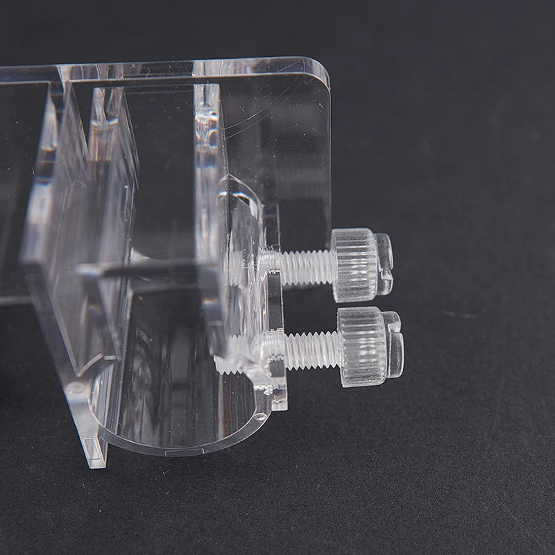 Fish Tank Hanger Acrylic Fixture Air Water Pipe Clip Filtration Qme OneSize