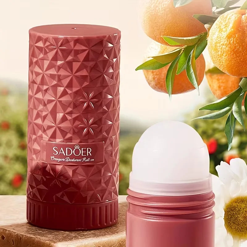 Peach Extract Body Perfume Roll-on Deodorant Long Lasting Fragrance Qme