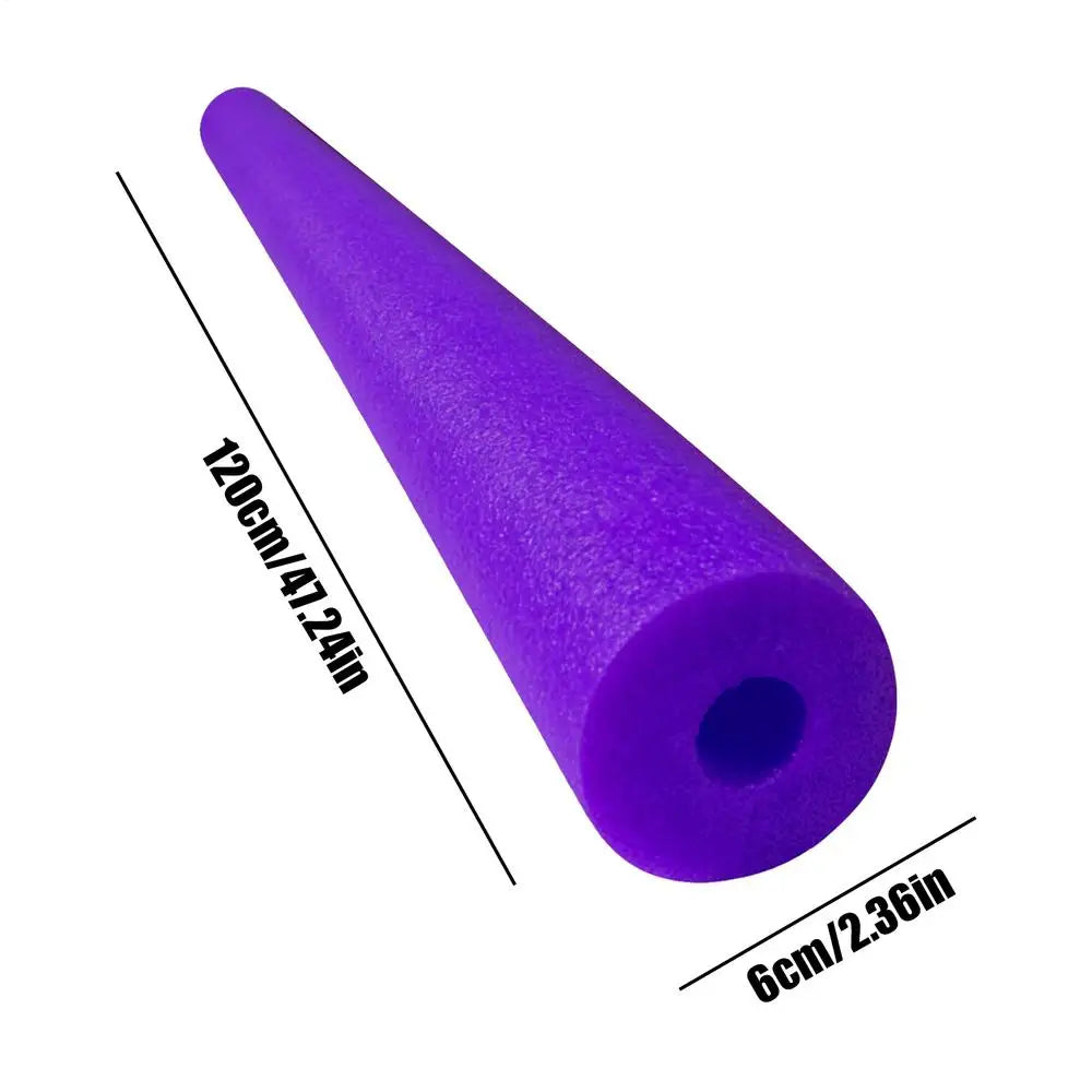 2026 Floating Pool Noodles Colorful Soft Foam Floating Exercise Aid Pool Noodles Tube for Aerobics Craft Projects Parties Water Qme Purple