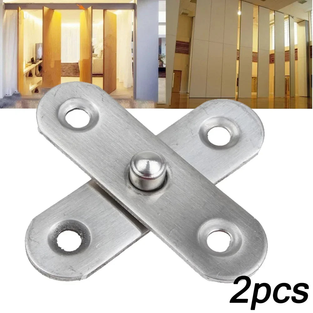 Hinge Rotating Home Internal Door Wooden Door 360 Degree Accessories Door Hardware Pivot Repair Stainless Steel Qme