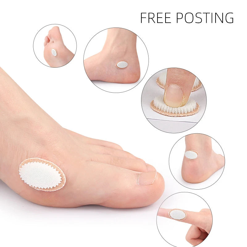 Oval Foam Chicken Eye Patch Foot Calluses Anti Abrasion Blister Qme