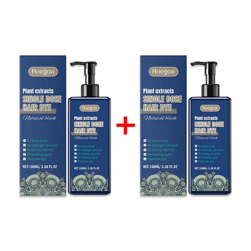 Black Hair Shampoo 5 Mins Fast Become Black Hair Dye Reduce Scalp Stimulate Nourish Roots Remove White Hair Natural Hair Care Qme 200ml Boxed