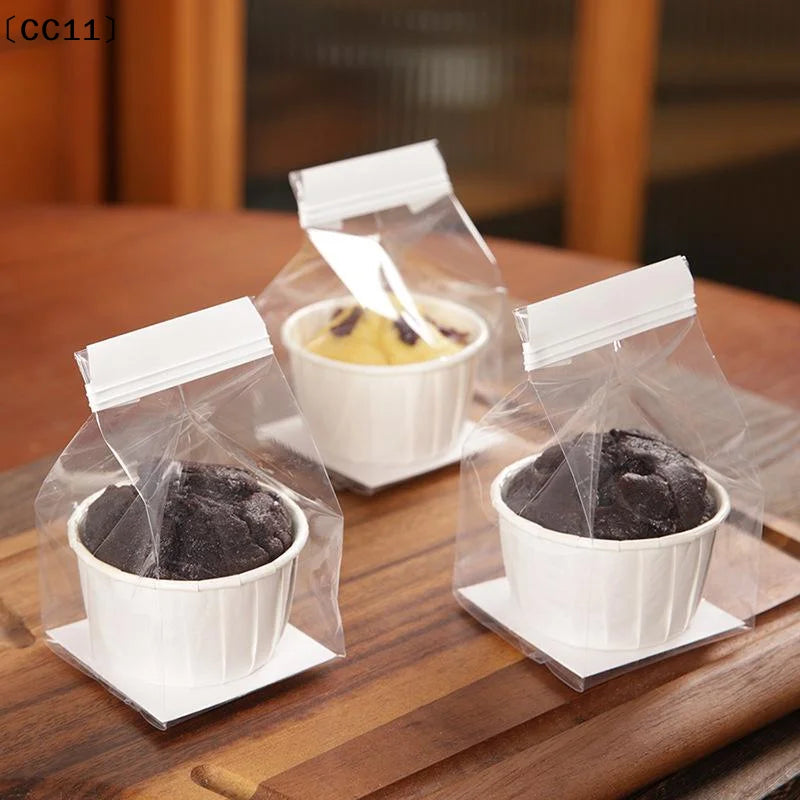 Butter Egg-tart Packaging Bags Pudding Muffin Cake Independent Pouch Qme
