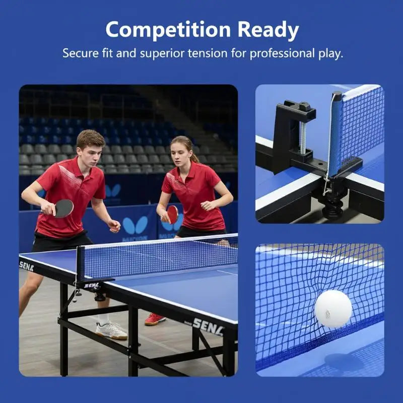 Table Tennis Net Ping Pong Replacement Without Ball Portable Pingpong Qme
