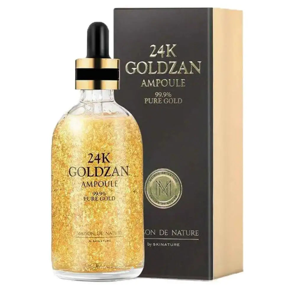 24K Gold Collagen Face Mask Moisturizing Firming Cream Nourishing Qme gold serum
