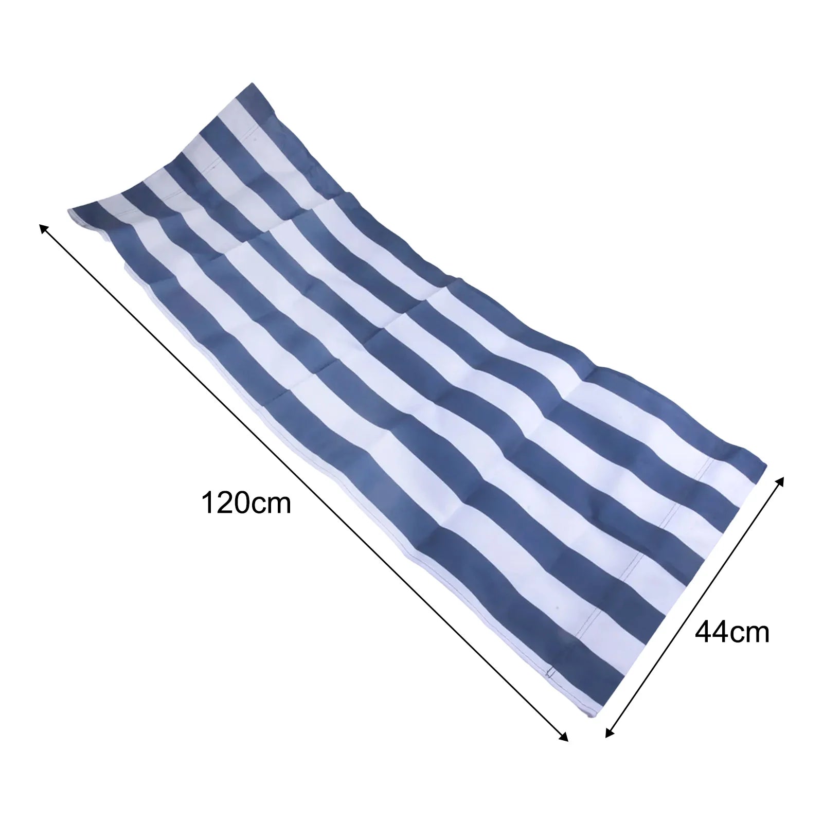 1/2Pcs Beach Chair Cover Beach Lounger Replacement Cloth Polyester Cloth Fabric Striped Picnic Chairs Cover Fishing Chairs Cover Qme