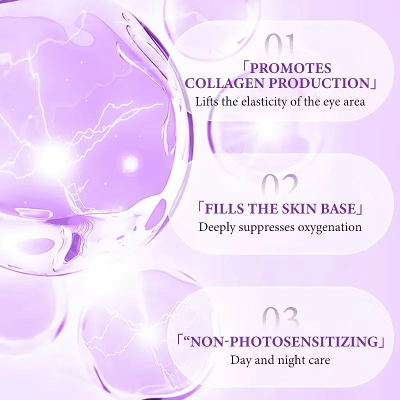 Instant Eye Bag Removal Cream Collagen Anti-Wrinkle Fade Fine Lines Firming Skin Anti Dark Circle Puffiness Brighten Eye Care Qme